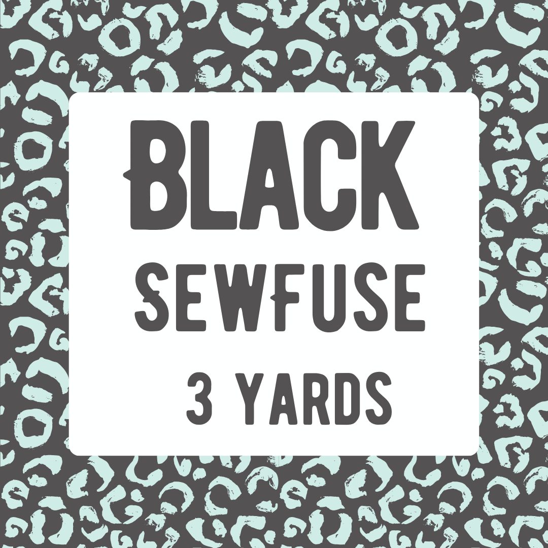 SewFuse™ Black 3 Yard Package