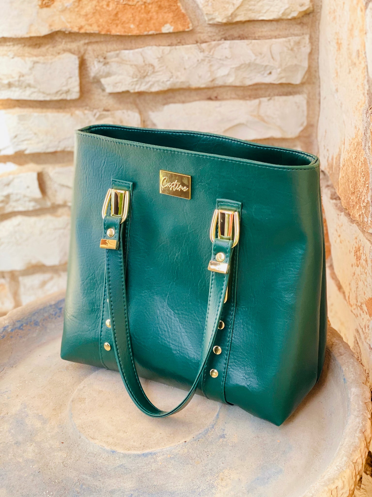 Hunter Green Handbag