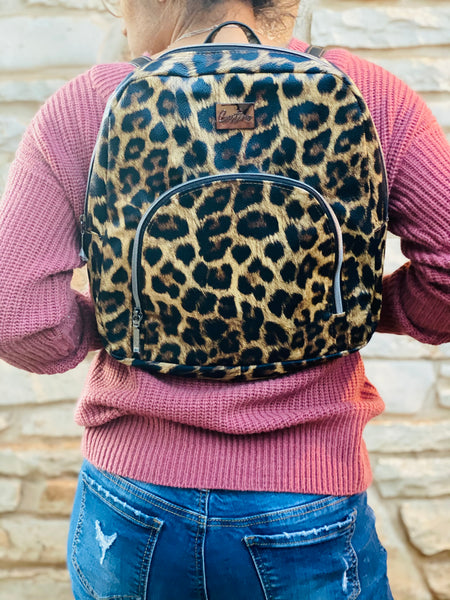 Leopard print Backpack